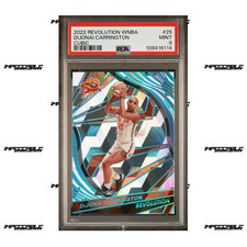 2022 Panini Revolution WNBA - Cubic #25 DiJonai Carrington Rookie /50 PSA 9