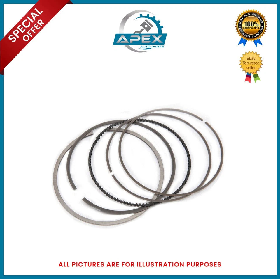 MITSUBISHI 4D55 4D56 L200 L300 L400 PAJERO 2.5 TD DIESEL PISTON RING SET STD - Image 3 of 4