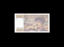 1993 BANQUE DE FRANCE 20 FRANCS  K  (( GEM UNC ))