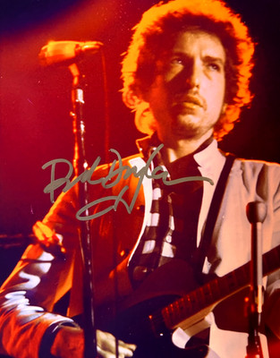 Bob Dylan Signed 8x10'' Authentic Original Autograph + COA