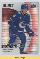 2023-24 Upper Deck Allure Rookies Red Rainbow Akito Hirose #146 READ 1jz3
