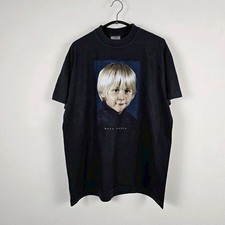 Vintage Nirvana 90 Kurt Cobain Memorial Painting T Shirt XL Rare Mint Reprint