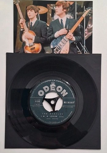 The Beatles"Rock & Roll Music/I'm a Loser" Odean Records 7"Single French Issue