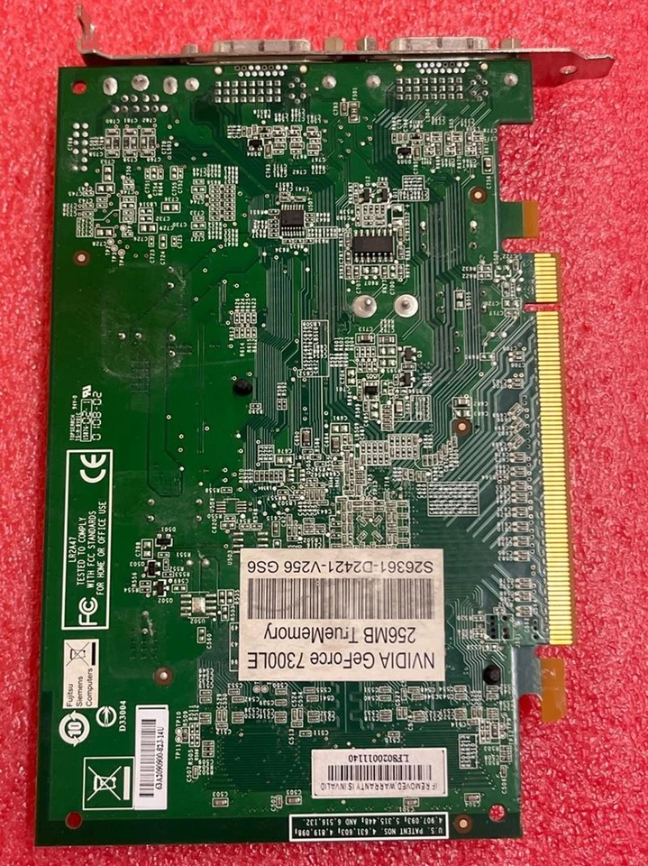 NVIDIA GEFORCE 7300LE  256MB GRAPHICS CARD - Image 2 of 2