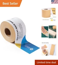 1000 Grit PSA Longboard Sandpaper Roll - 20 Yards, Gold, Self Adhesive