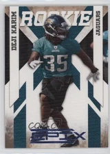 2010 Panini Epix Rookie Platinum /50 Deji Karim #125 Rookie RC
