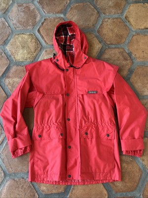 Driza-bone Bushman Australia Womens Riding Coat Size 3 XS Red Winter Jacket Rain