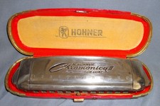 M. Hohner Chromatic Harmonica CHROMONICA II DE LUXE In C, Case