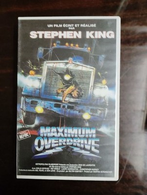 VHS - Maximum Overdrive - Stephen King | Gute Zustand
