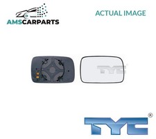 REAR VIEW MIRROR GLASS LHD ONLY LEFT 337-0042-1 TYC NEW OE REPLACEMENT