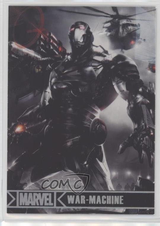 2012 Rittenhouse Marvel Greatest Heroes Holofoil War Machine #78 d8k