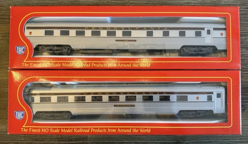 Lot 2 Vintage IHC Ho Scale Pennsylvania Pullman Passenger Cars NMIB 6733 6730