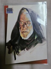 Star Wars Galaxy 1993 - Obi - Wan "Ben" Kenobi #6 - Base Trading Card - ANH