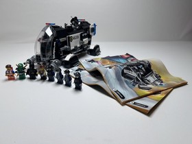 LEGO 70815 The LEGO Movie: Super Secret Police Dropship 100% Complete w/ Manuals