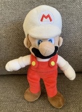 Nintendo Super Mario Plush Stuffed Doll 8 Red Outfit White Hat 2011