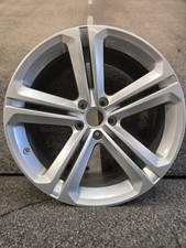 1X REFURBISHED GENUINE VW TIGUAN MK1 5N R-LINE 19" ALLOY WHEEL 5N0601025T #s39