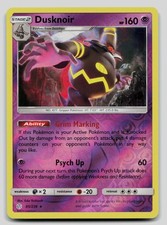 Dusknoir 85/236 Rare Cosmic Eclipse Pokemon Reverse Holo Lightly Played