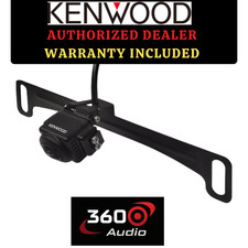 Kenwood CMOS-740HDLP HD Rear View Camera w/ License Plate Mounting Kit 1280x720