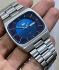 Vintage TV Seiko 5 Automatic 6309 men's wrist watch 💙Dial Day/Date