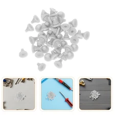 200 Pcs Silicone Nozzle Spare Parts for Shower Spray Hole Replacement Tips