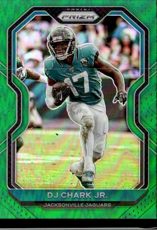 2020 Panini Prizm #95 DJ Chark Jr. Prizm Green