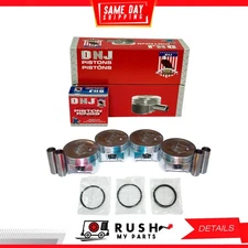 01-05 Piston and Ring Kit For Honda Civic 1.7L L4 SOHC 16v DNJ PRK220