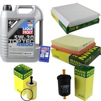 Inspektionskit Filter Liqui Moly ÖL 5L 5W-30 FüR CitroëN Xsara Picasso N68 1.6