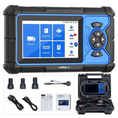 Best HGV Diagnostic Tool MERCEDES Full Service Truck Scanner Tablet Kit HD Pro