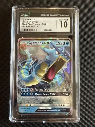 CGC 10 Gyarados GX 2019 Black Star Promos SM212 Pokemon Card