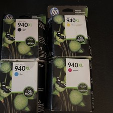 HP 940XL Ink Set black,cyan,yellow&magenta