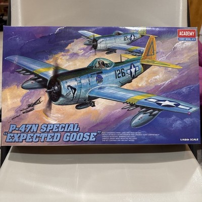 NEW Academy FA207 1/48 P-47N SPECIAL  ''EXPECTED GOOSE'' + Extra