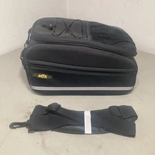 Topeak MTX Quick Track Bike Trunk Bag Top and Side Pockets  201504S With Strap