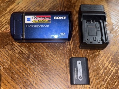 Sony DCR-SX40 Handycam Camcorder 60x Optical Zoom Tested Works