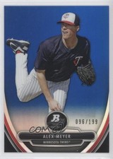 2013 Bowman Platinum Prospects Chrome Blue Refractor 96/199 Alex Meyer 11pj