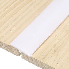 T-Molding Transition Strip, 9.84 Ftx1.57" Flooring Edging Trim, White
