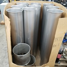 Stainless Steel Rigid Ducting Lot. Sizes include are 10" and 12" Dia. - USED