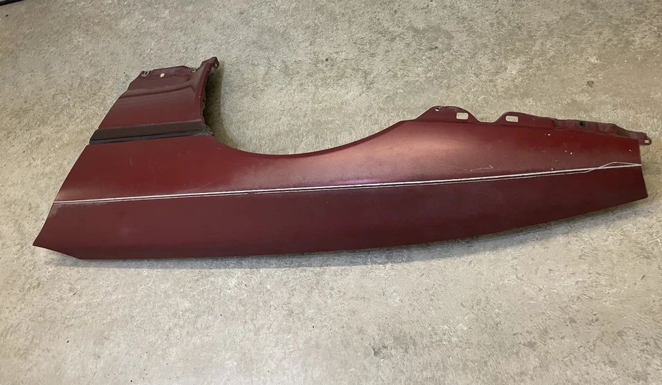 1987 1988 1989 1990 1991 1992 Toyota Supra MK3 OEM conductor delantero izquierdo guardabarros rojo Foto 4 de 4