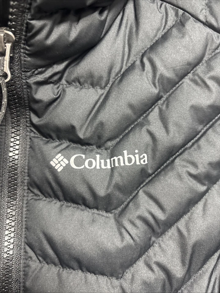 Chaleco acolchado Columbia para mujer pequeño, cremallera completa, aislante, exterior L Foto 2 de 4