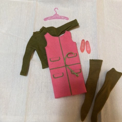 Vintage 1967 Mattel Francie Clothing #1266 QUICK SHIFT Complete VGUC
