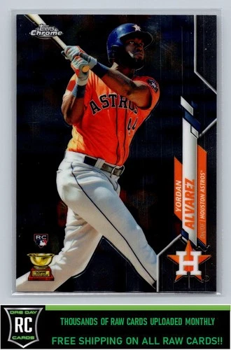 2020 Topps Chrome Yordan Alvarez #200 Rookie Houston Astros