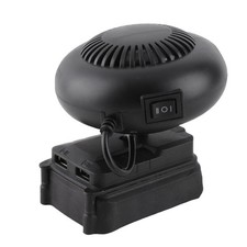 Cordless Space Heater 170W 2 Temperature Gears Angle Battery Powered Space Part