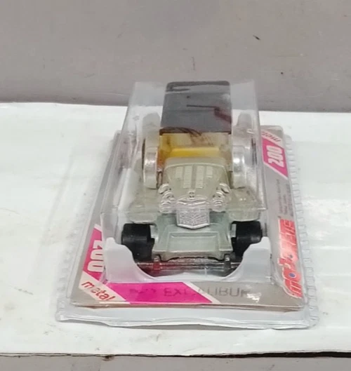 MAJORETTE 1/64 EXCALIBUR SILVER   MADE IN FRANCE ANNI 80 N° 267 - Immagine 2 di 3