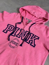 Victoria's Secret Pink hoodie size Large Dated 10/2015 Used Excellent Condition