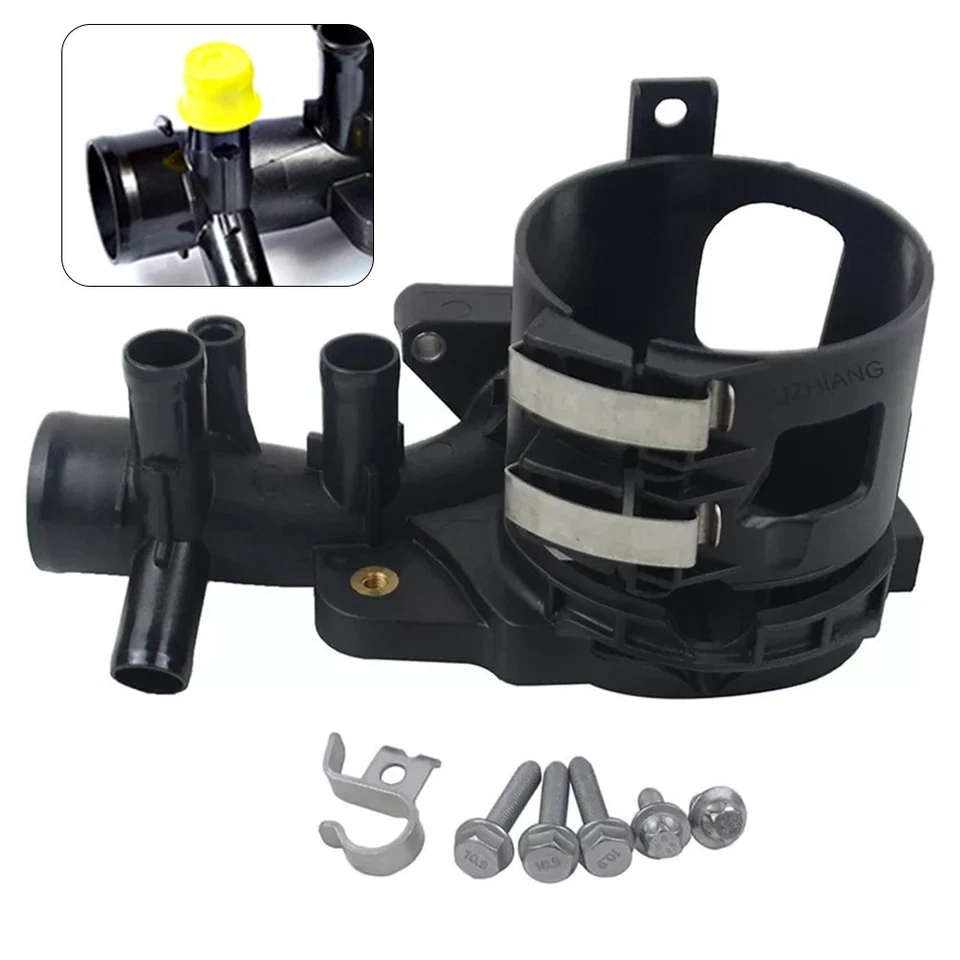 New Water Outlet Fuel Filter Housing A6512001656 Anti-rust Lightweight - Image 3 of 4