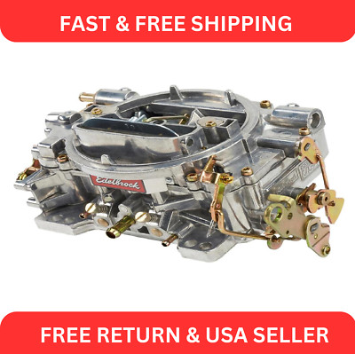 Edelbrock 1405 Performer 600 CFM 4 Barrel Carburetor, Manual Choke