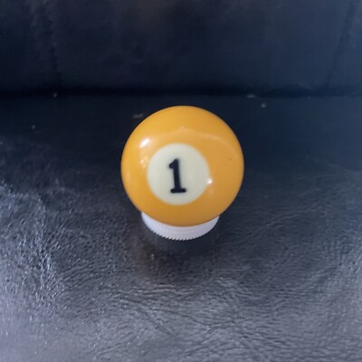 Replacement Mini Ballard Pool Ball 1.5'' Ball Number #1 Solid Yellow1.8oz Small 