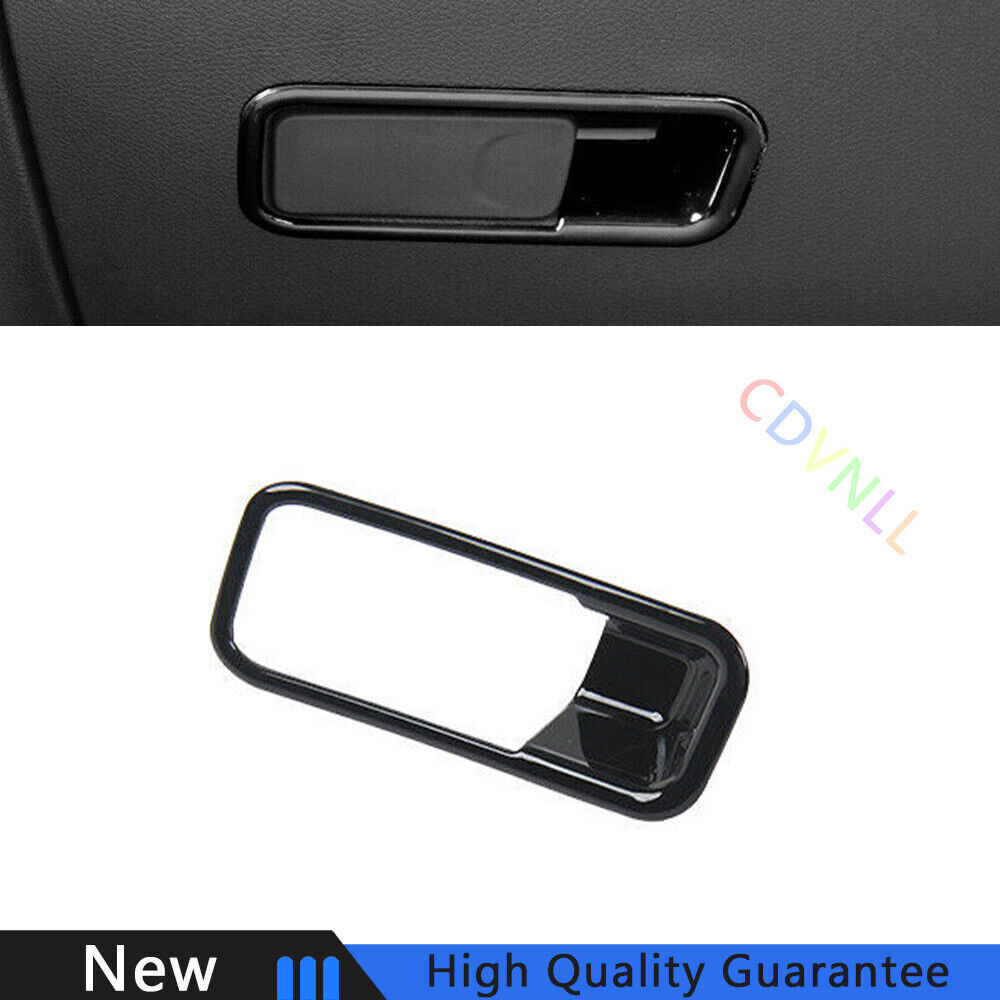 For Jeep Compass 2017-2020 Bright Black Co-Pilot Storage Box Handle Bowl Trim 1*