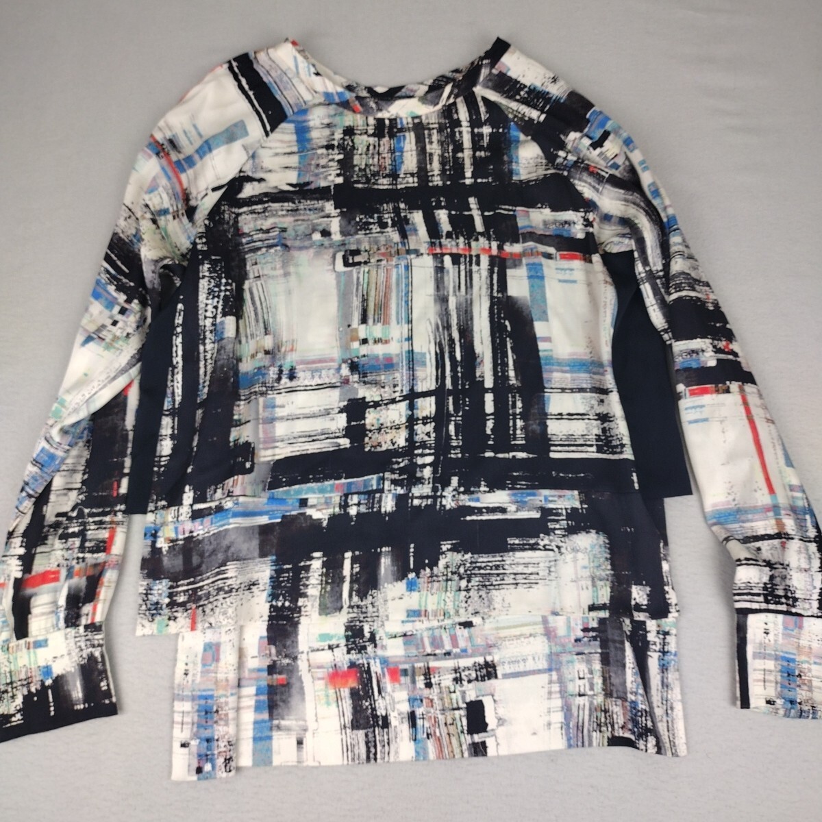 Marissa Webb Womens S Small Silk Blend Printed Pullover Top Lightweight Blouse