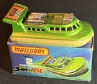 1972  Matchbox SF Rescue Hovercraft #2 from LESNEY Products, ENGLAND in its box