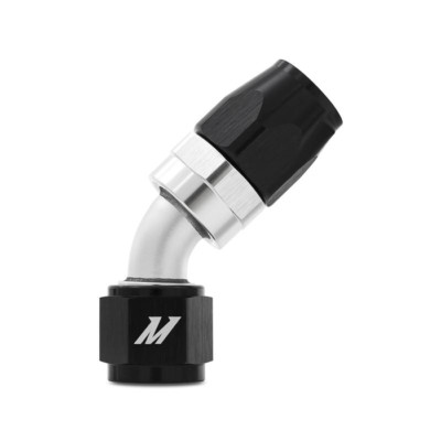 Mishimoto MMFT-SW-04P-45 Aluminium PTFE-4AN 45 Grad Fitting schwarz